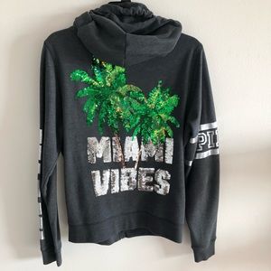 Victoria’s Secret pink hoodie